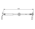 BOSCH Brzdov hadice - 435 mm BO 1987481373, 1 987 481 373