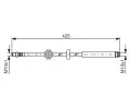 BOSCH Brzdov hadice - 425 mm BO 1987481398, 1 987 481 398