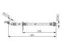 BOSCH Brzdov hadice - 405 mm BO 1987481403, 1 987 481 403