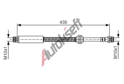 BOSCH Brzdov hadice BO 1987481459, 1 987 481 459