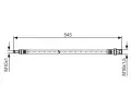 BOSCH Brzdov hadice BO 1987481507, 1 987 481 507