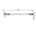BOSCH Brzdov hadice BO 1987481518, 1 987 481 518