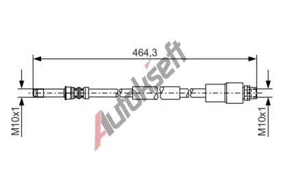 BOSCH Brzdov hadice BO 1987481541, 1 987 481 541