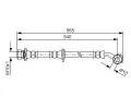BOSCH Brzdová hadice BO 1987481561, 1 987 481 561