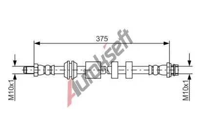 BOSCH Brzdov hadice BO 1987481563, 1 987 481 563