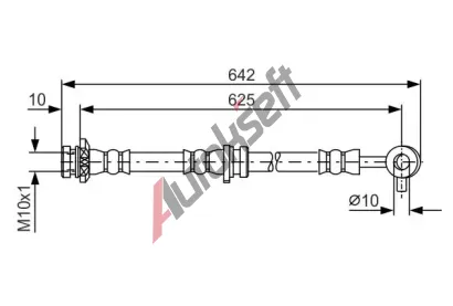 BOSCH Brzdov hadice BO 1987481572, 1 987 481 572