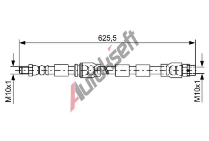 BOSCH Brzdov hadice BO 1987481589, 1 987 481 589