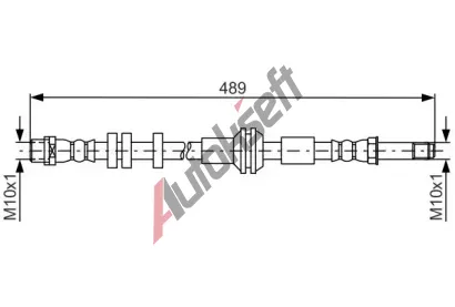 BOSCH Brzdov hadice BO 1987481691, 1 987 481 691