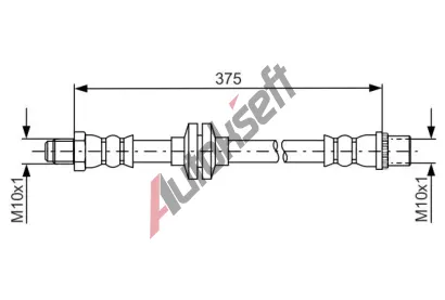 BOSCH Brzdov hadice BO 1987481695, 1 987 481 695