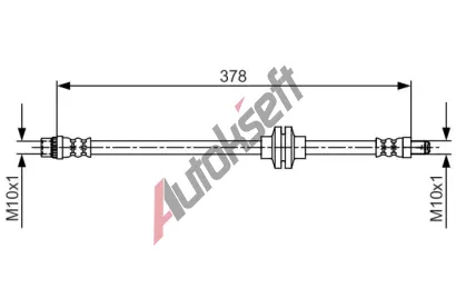 BOSCH Brzdov hadice BO 1987481707, 1 987 481 707