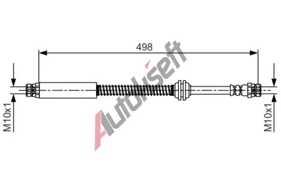 BOSCH Brzdov hadice BO 1987481711, 1 987 481 711