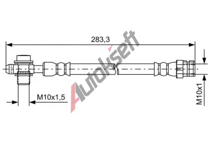 BOSCH Brzdov hadice BO 1987481736, 1 987 481 736