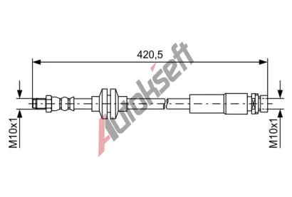 BOSCH Brzdov hadice BO 1987481739, 1 987 481 739