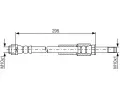 BOSCH Brzdov� hadice BO 1987481746, 1 987 481 746