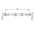 BOSCH Brzdov hadice BO 1987481750, 1 987 481 750