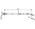 BOSCH Brzdová hadice BO 1987481770, 1 987 481 770