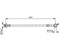 BOSCH Brzdová hadice BO 1987481830, 1 987 481 830