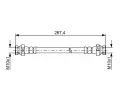 BOSCH Brzdov� hadice BO 1987481873, 1 987 481 873