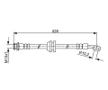 BOSCH Brzdov hadice BO 1987481939, 1 987 481 939