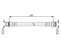 BOSCH Brzdov hadice BO 1987481996, 1 987 481 996