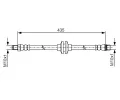 BOSCH Brzdov� hadice BO 1987481A07, 1 987 481 A07