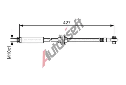 BOSCH Brzdová hadice BO 1987481A47, 1 987 481 A47 BOSCH Brzdová hadice BO 1987481A47, 1 987 481 A47