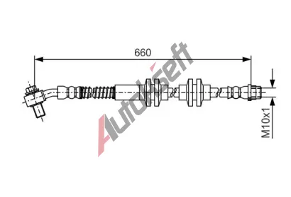 BOSCH Brzdov hadice BO 1987481A48, 1 987 481 A48