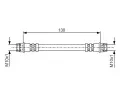 BOSCH Brzdová hadice BO 1987481B22, 1 987 481 B22