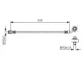 BOSCH Brzdov� hadice BO 1987481B25, 1 987 481 B25