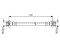 BOSCH Brzdov hadice BO 1987481B31, 1 987 481 B31