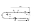 Tan lanko parkovac brzdy BOSCH ‐ BO 1987482076