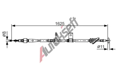 BOSCH Tan lanko - parkovac brzda BO 1987482094, 1 987 482 094