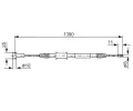 BOSCH Tan lanko - parkovac brzda BO 1987482213, 1 987 482 213