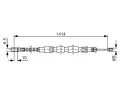 Tan lanko parkovac brzdy BOSCH ‐ BO 1987482215