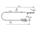 Tan lanko parkovac brzdy BOSCH ‐ BO 1987482304