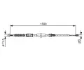 BOSCH Tan lanko - parkovac brzda ‐ BO 1987482379