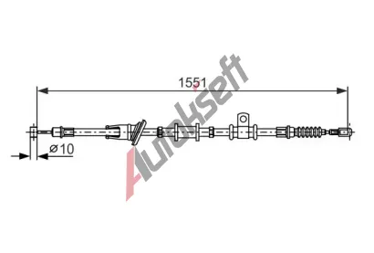 BOSCH Tan lanko - parkovac brzda BO 1987482400, 1 987 482 400