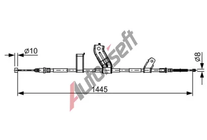 BOSCH Tan lanko parkovac brzdy BO 1987482523, 1 987 482 523