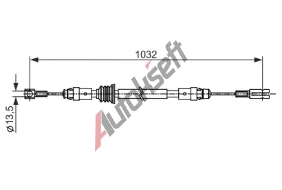 BOSCH Tan lanko parkovac brzdy BO 1987482548, 1 987 482 548
