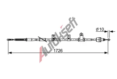 BOSCH Tan lanko parkovac brzdy BO 1987482618, 1 987 482 618