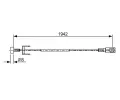 BOSCH Tan lanko parkovac brzdy ‐ BO 1987482643