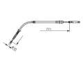 BOSCH Tažné lanko parkovací brzdy BO 1987482658, 1 987 482 658