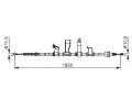 BOSCH Tan lanko parkovac brzdy BO 1987482685, 1 987 482 685