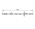 BOSCH Tan lanko parkovac brzdy BO 1987482725, 1 987 482 725
