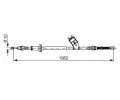 BOSCH Tan lanko parkovac brzdy BO 1987482748, 1 987 482 748