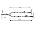 BOSCH Tan lanko parkovac brzdy BO 1987482851, 1 987 482 851