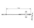 BOSCH Tan lanko parkovac brzdy BO 1987482876, 1 987 482 876