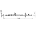 BOSCH Tan lanko parkovac brzdy BO 1987482885, 1 987 482 885