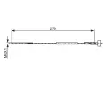 BOSCH Tan lanko parkovac brzdy BO 1987482886, 1 987 482 886