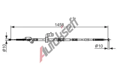 BOSCH Tan lanko parkovac brzdy BO 1987482903, 1 987 482 903